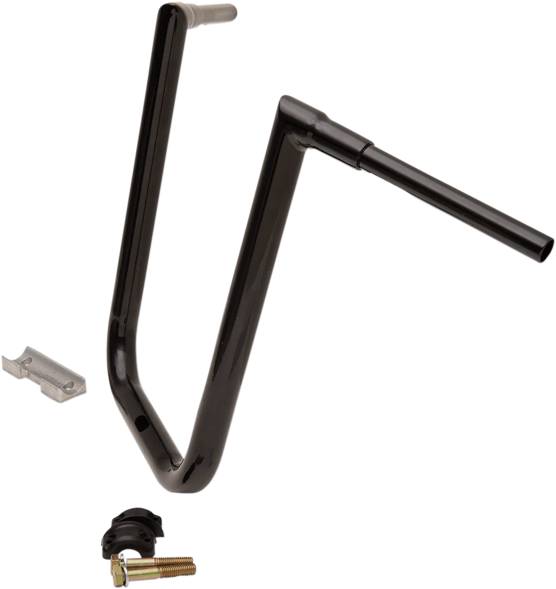 LA Choppers LA-7313-69B 1-1/2in. Grande Twin Peaks Handlebars - 19in. Rise - Gloss Black