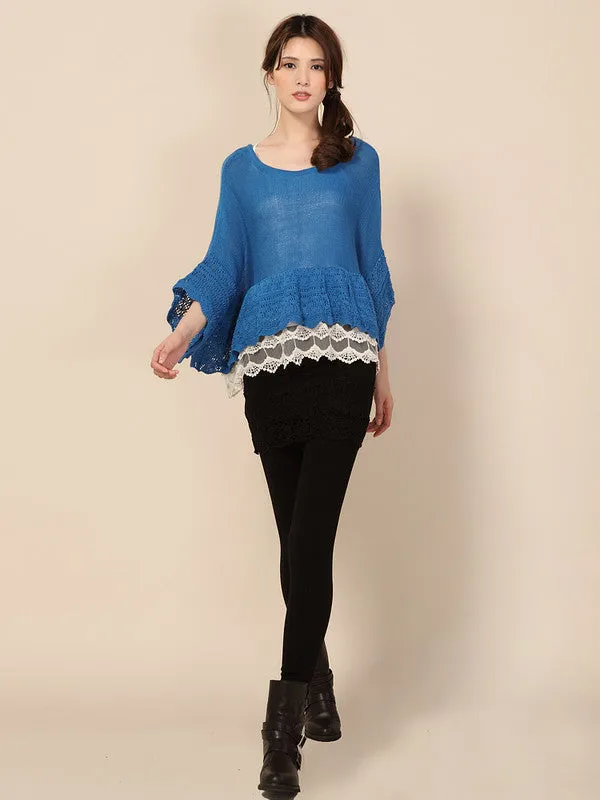 lace garden skirt leggings