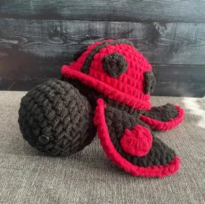 Ladybug Turtle Crochet Plush