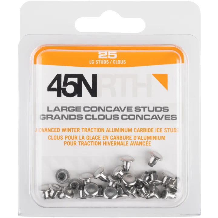 Large Concave Carbide Aluminum Studs