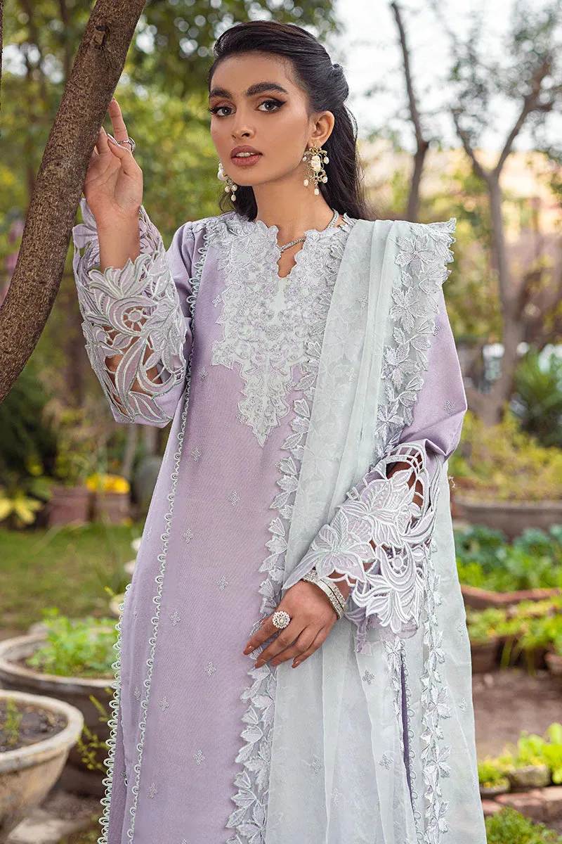 LAVENDER MCP-07 | Mushq Summer Bloom Casual Pret ‘22 | Unstitched Embroidered Cotton Net Suits