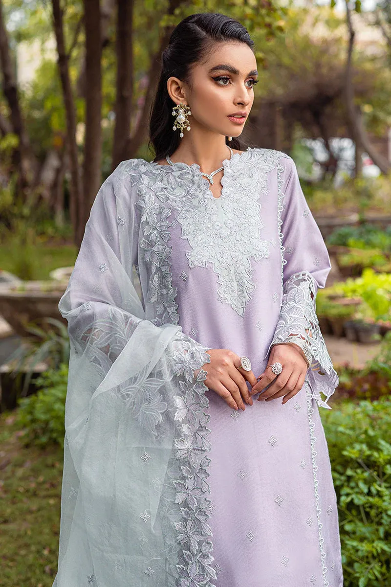 LAVENDER MCP-07 | Mushq Summer Bloom Casual Pret ‘22 | Unstitched Embroidered Cotton Net Suits