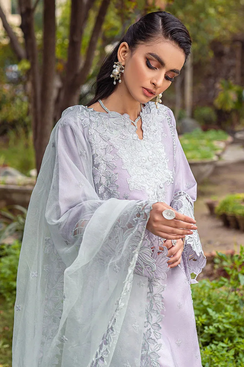 LAVENDER MCP-07 | Mushq Summer Bloom Casual Pret ‘22 | Unstitched Embroidered Cotton Net Suits