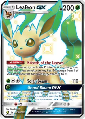 Leafeon-GX SV46/94 - Shiny Vault Pokemon Holofoil