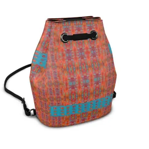 Leather Bucket Backpack (Chain Collection) RJSTH@Fabric#12  RJSTHS2021 RJS