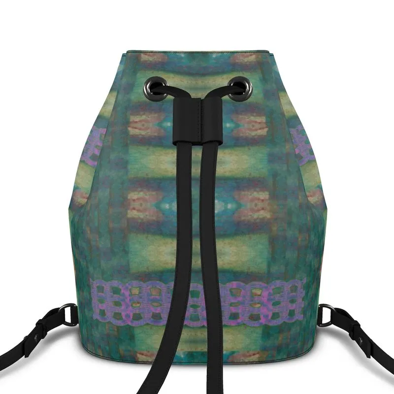 Leather Bucket Backpack (Chain Collection) RJSTH@Fabric#4  RJSTHS2021 RJS