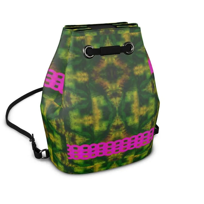 Leather Bucket Backpack (Chain Collection) RJSTH@Fabric#7  RJSTHS2021 RJS