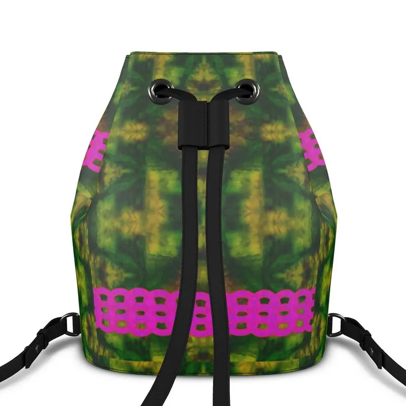 Leather Bucket Backpack (Chain Collection) RJSTH@Fabric#7  RJSTHS2021 RJS