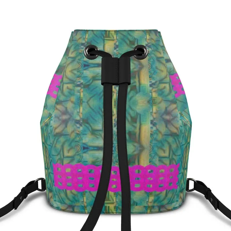 Leather Bucket Backpack (Chain Collection) RJSTH@Fabric#9  RJSTHS2021 RJS