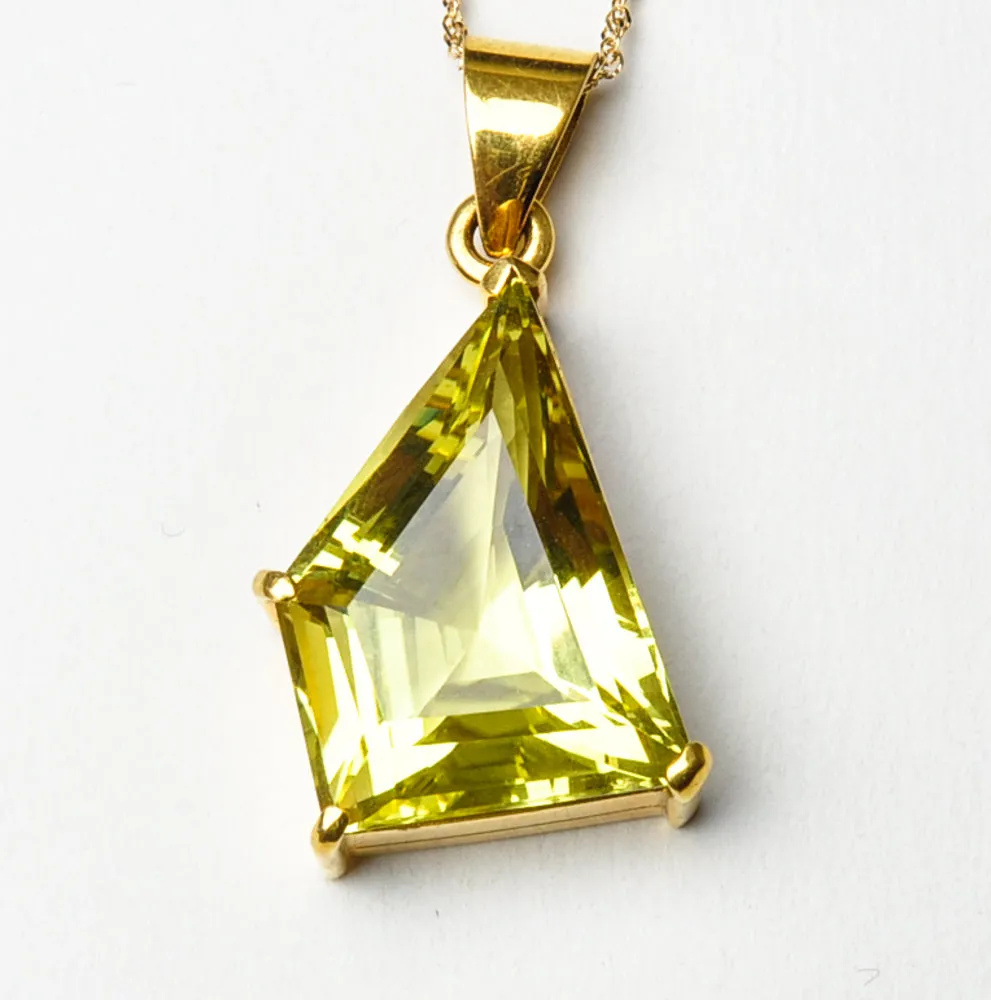 Lemon Citrine Pendant