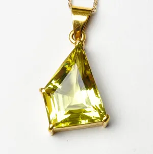 Lemon Citrine Pendant