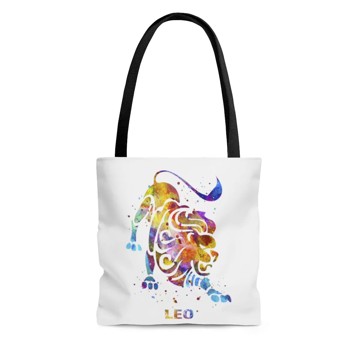 Leo Zodiac Sign Tote Bag