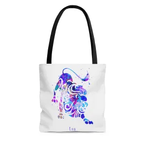 Leo Zodiac Sign Tote Bag