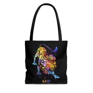 Leo Zodiac Sign Tote Bag