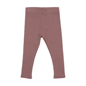 Lil Legs Ribbed Leggings - Berry