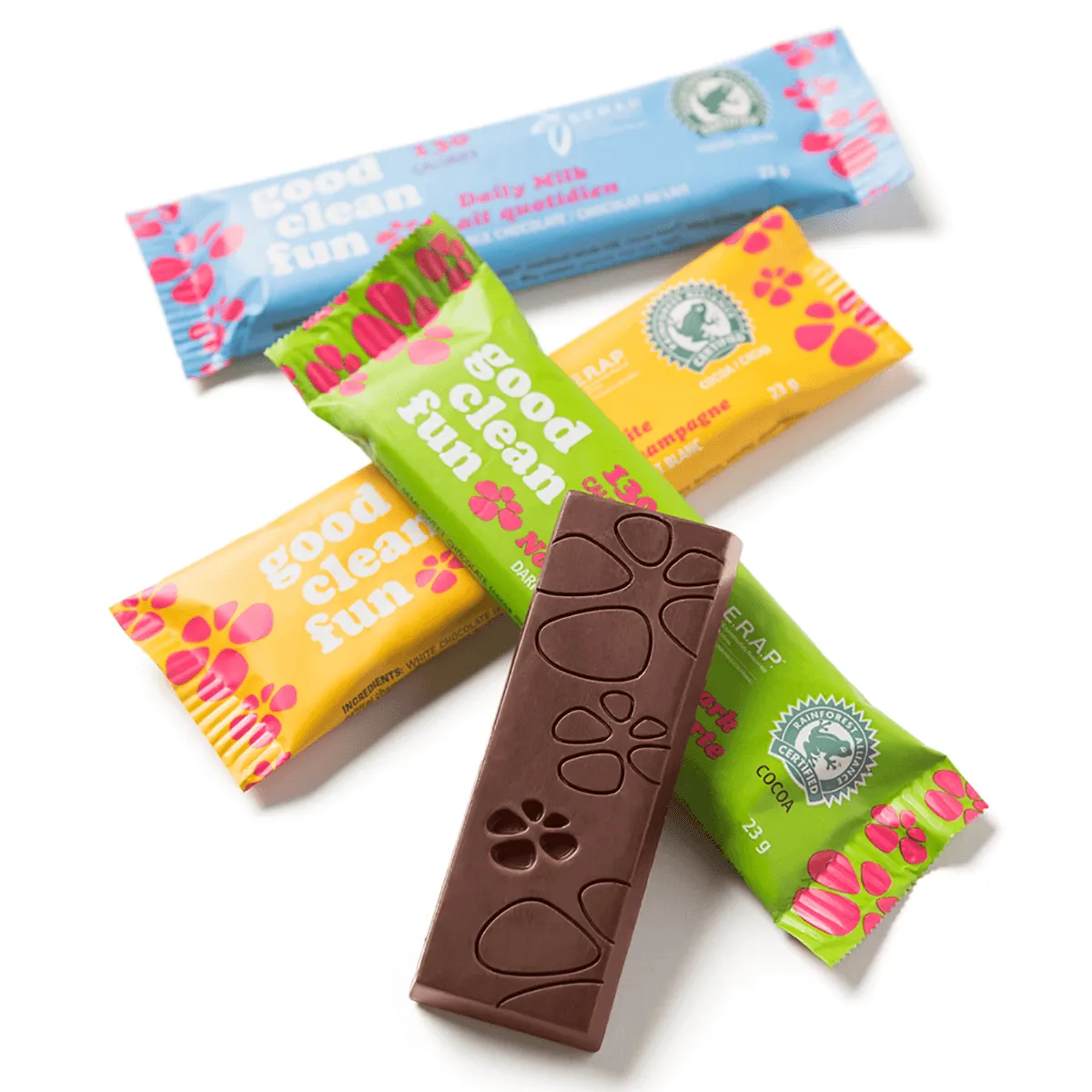 Lime Milk Chocolate Bar - Good Clean Fun