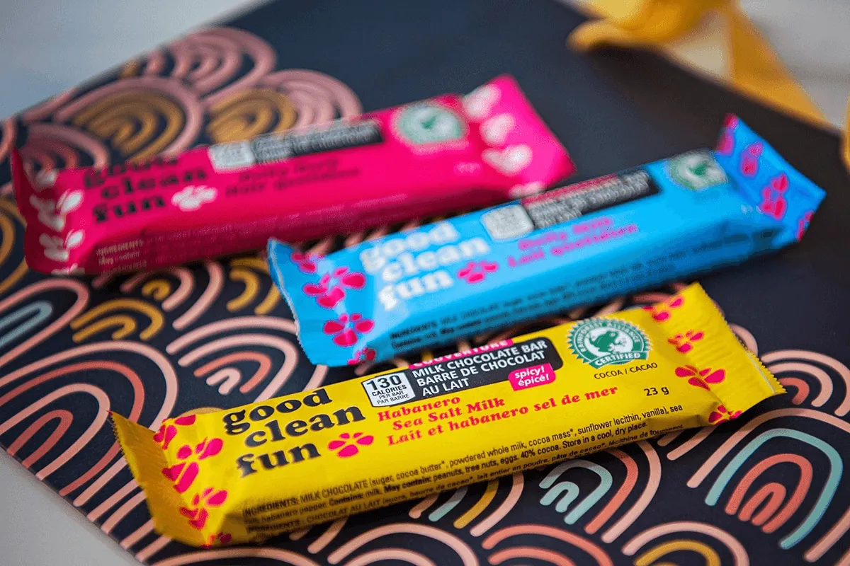 Lime Milk Chocolate Bar - Good Clean Fun