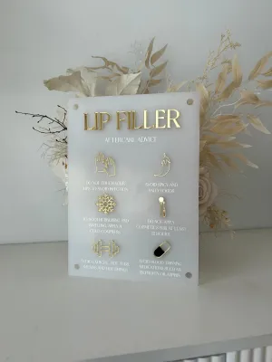 Lip Filler Sign