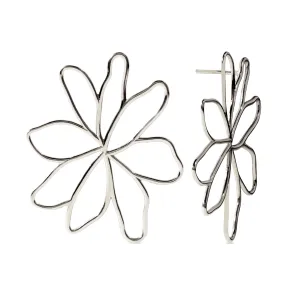 LIS MAXI EARRING / SILVER RH