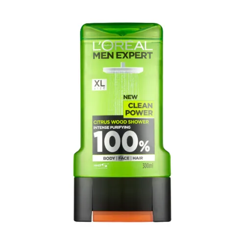 Loreal Men Clean Power Shower 300ml