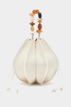 Lotus Flower Pochette in Cowrie