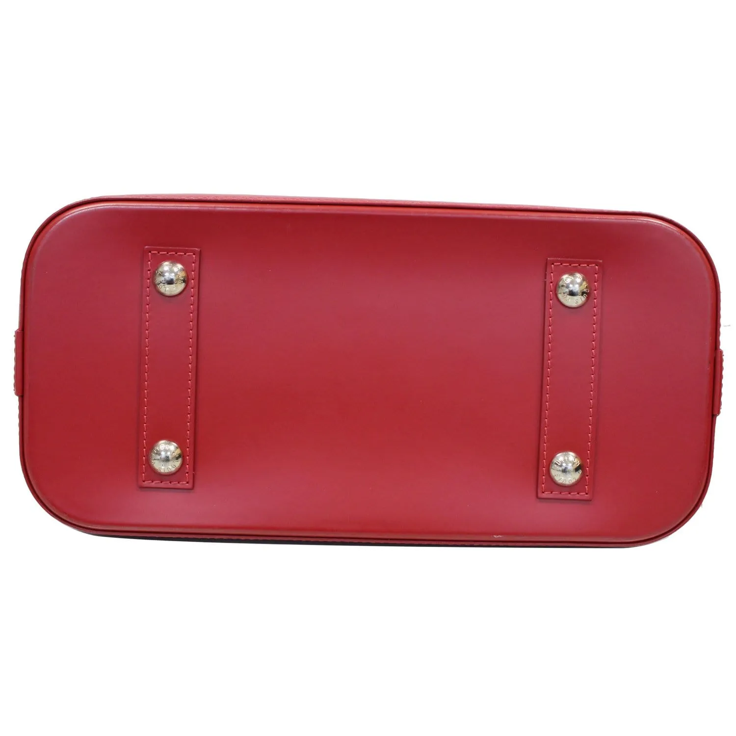 LOUIS VUITTON Alma PM Epi Leather Satchel Bag Red - 25% OFF