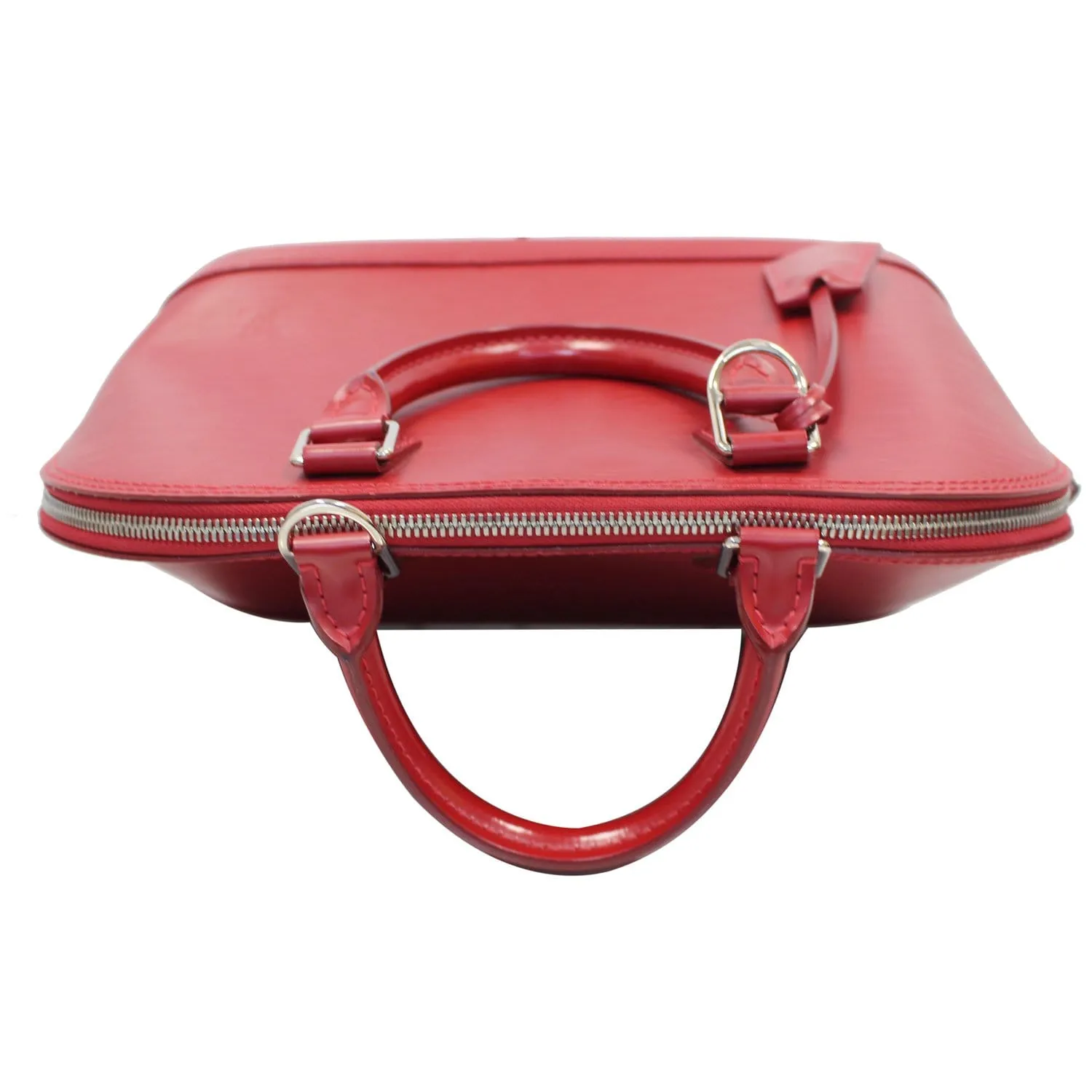 LOUIS VUITTON Alma PM Epi Leather Satchel Bag Red - 25% OFF