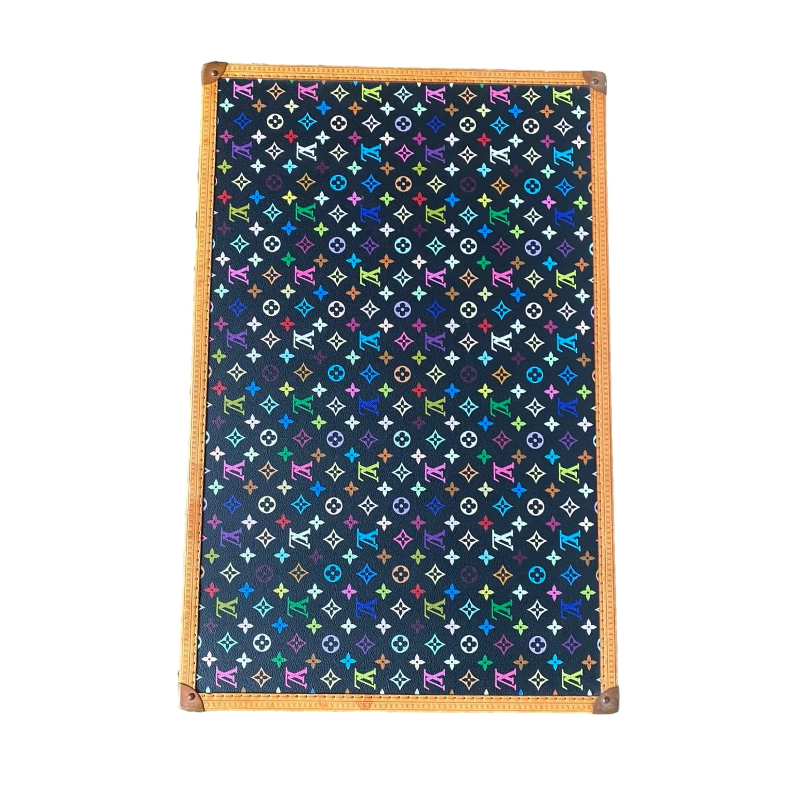 Louis Vuitton Black Murakami Monogram Suitcase