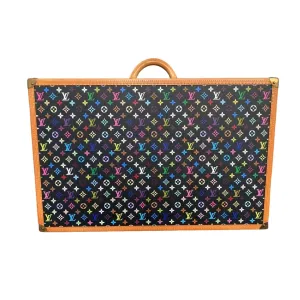 Louis Vuitton Black Murakami Monogram Suitcase