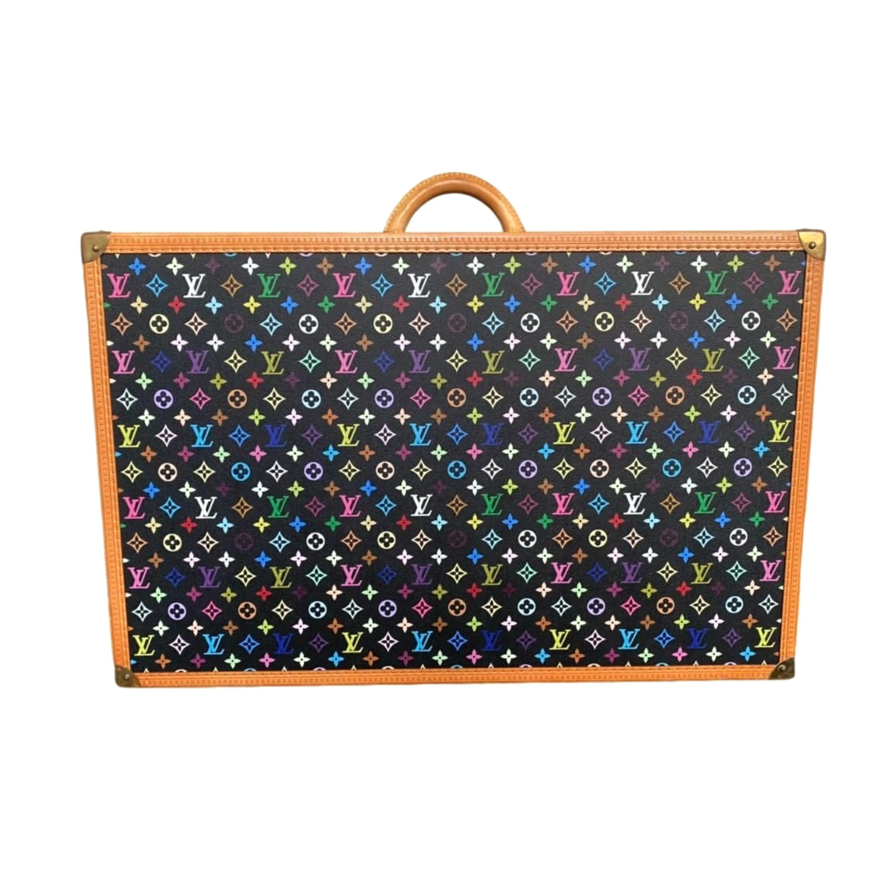 Louis Vuitton Black Murakami Monogram Suitcase