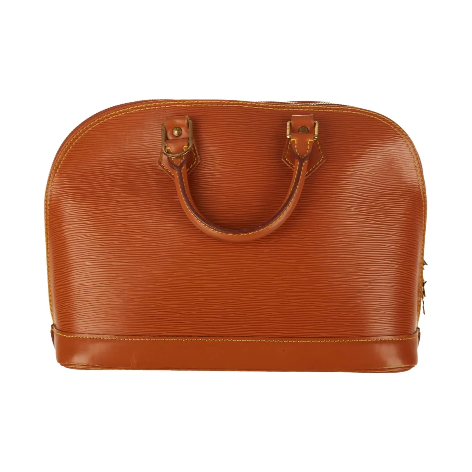 Louis Vuitton Brown Epi Top Handle Bag