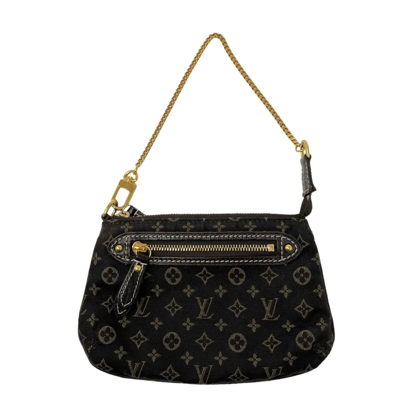 Louis Vuitton Mini Black Denim Shoulder Bag