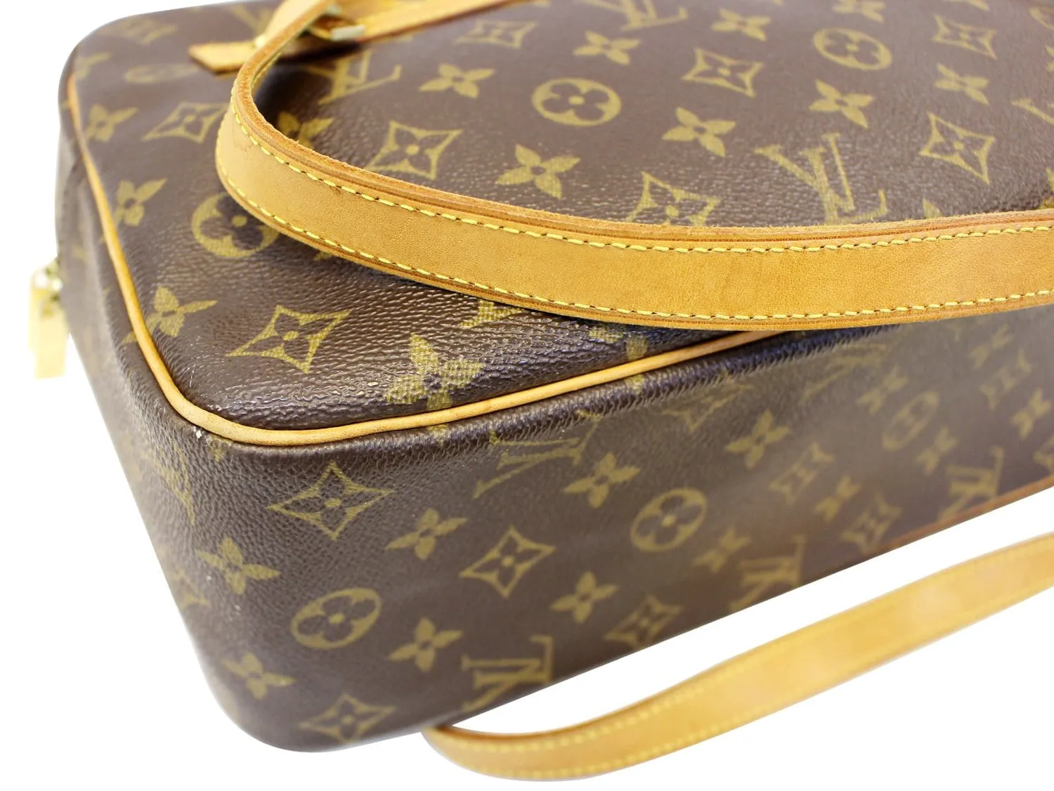 LOUIS VUITTON Monogram Canvas Cite GM Satchel Bag