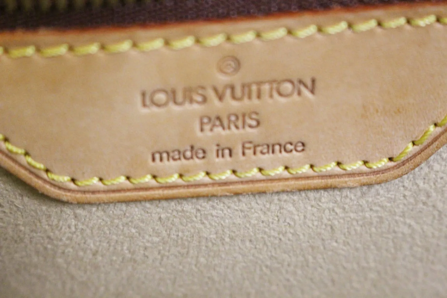 LOUIS VUITTON Monogram Canvas Cite GM Satchel Bag