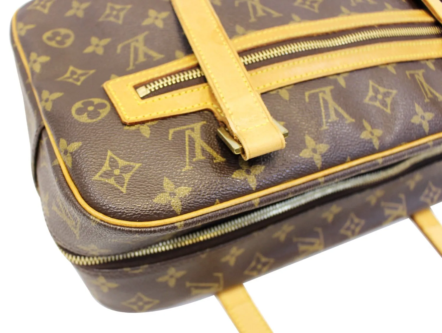 LOUIS VUITTON Monogram Canvas Cite GM Satchel Bag