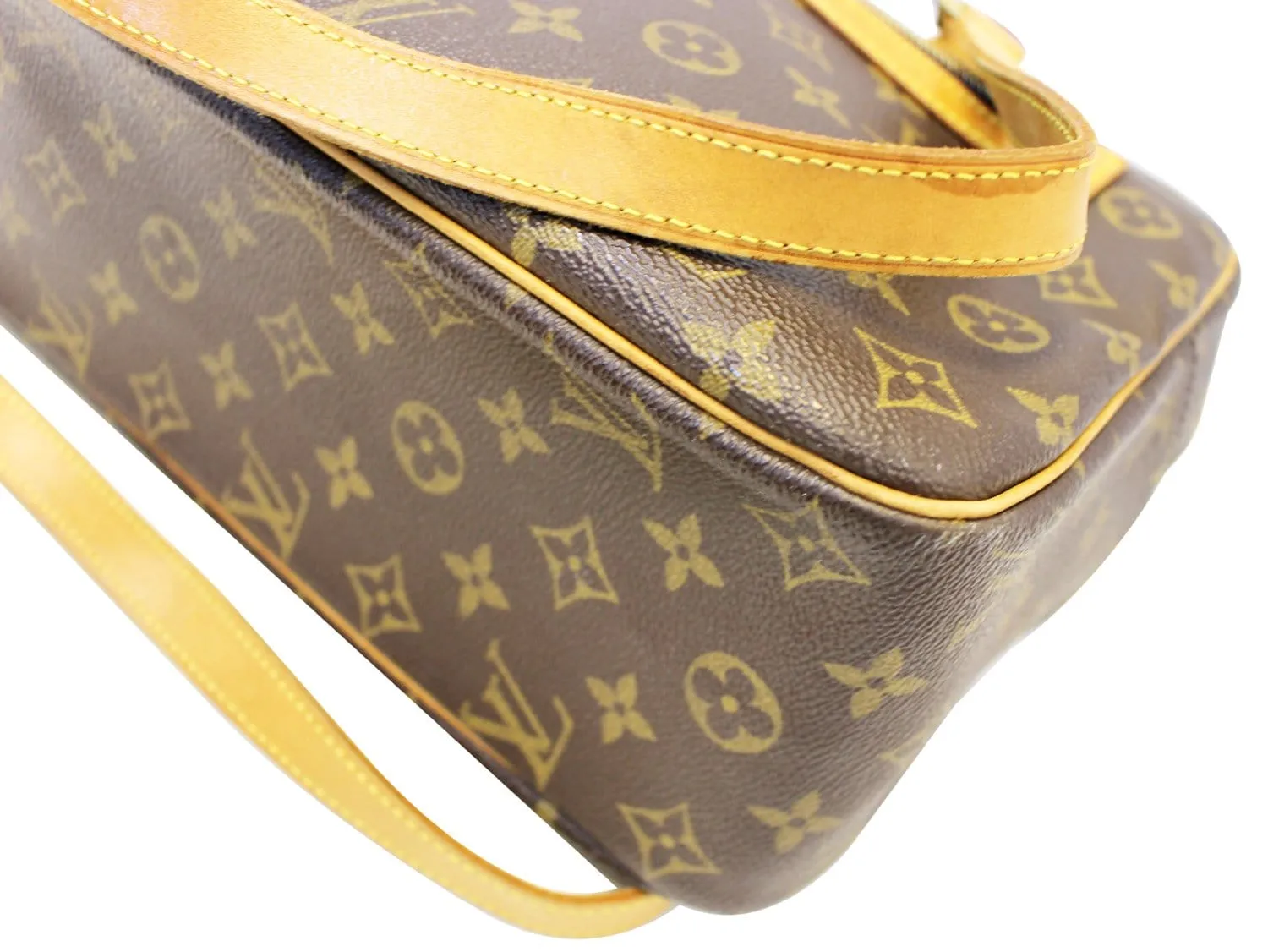 LOUIS VUITTON Monogram Canvas Cite GM Satchel Bag
