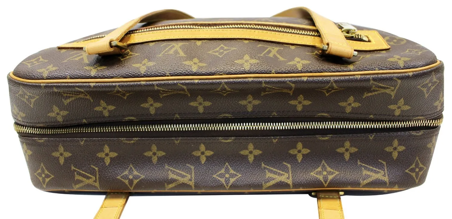 LOUIS VUITTON Monogram Canvas Cite GM Satchel Bag