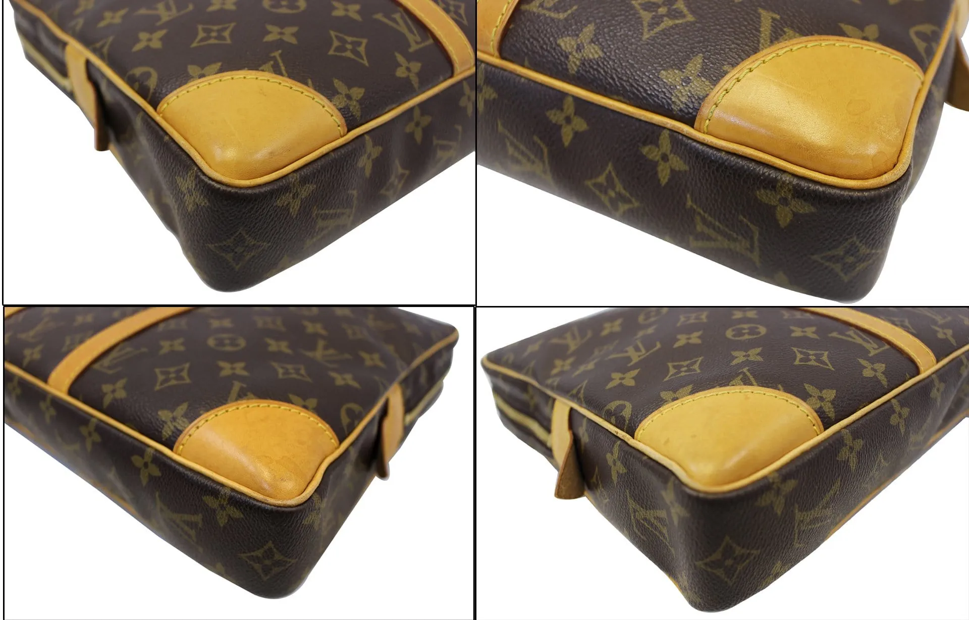 LOUIS VUITTON Porte Documents Voyage Monogram Canvas  Briefcase Bag