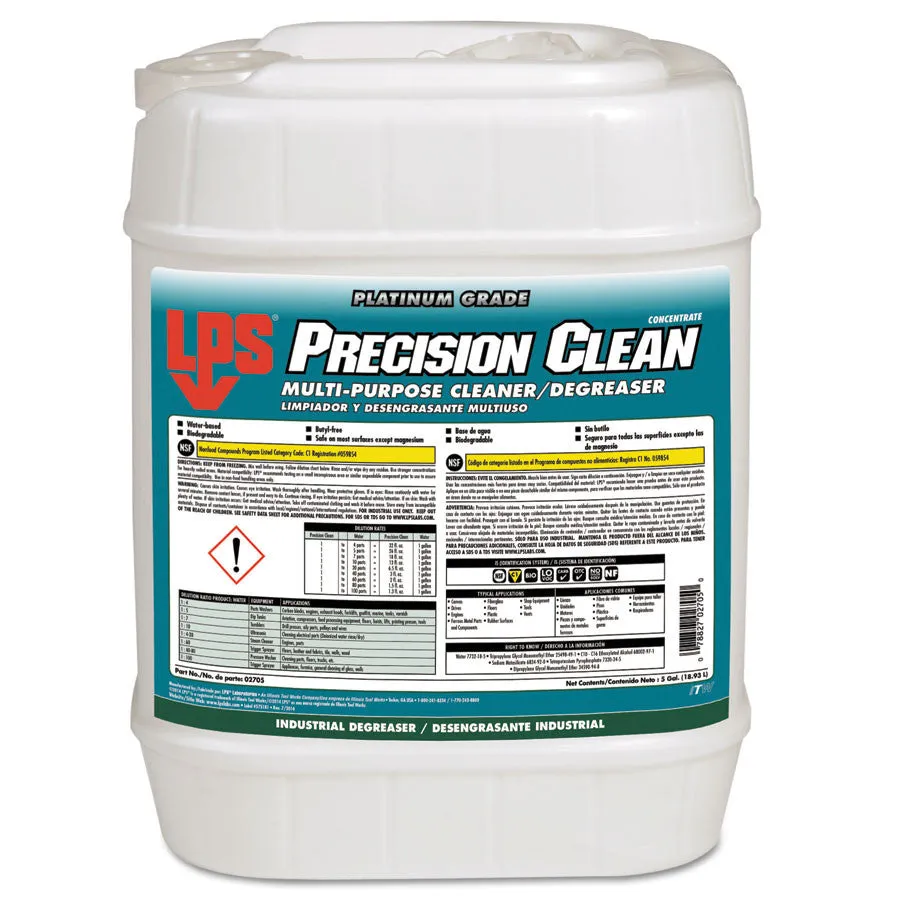 LPS Precision Clean Biodegradable Multipurpose Cleaner - 5 Gallon