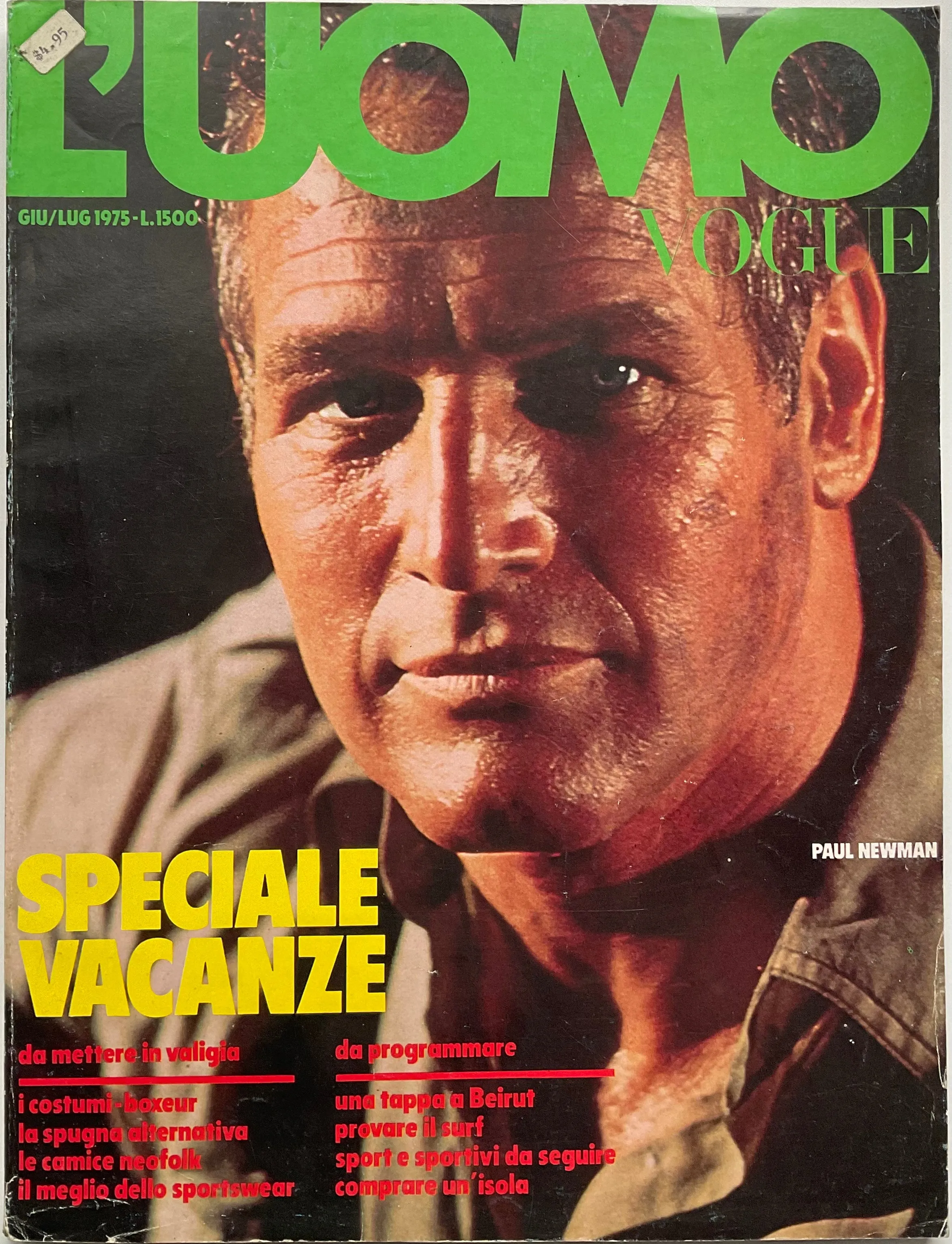 L’Uomo Vogue Giugno/Luglio 1975 N. 36-37