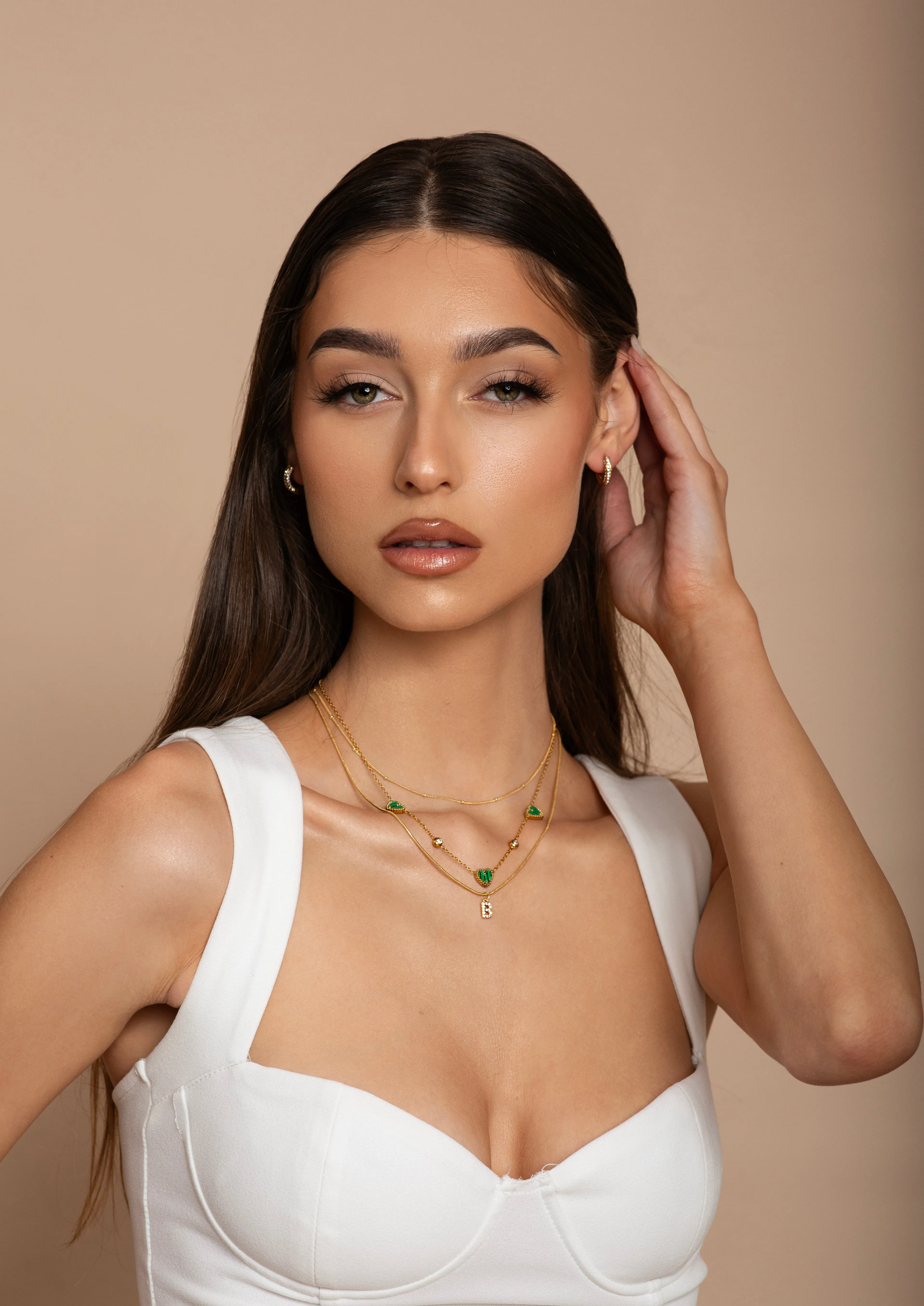 Lysa Green Heart Necklace