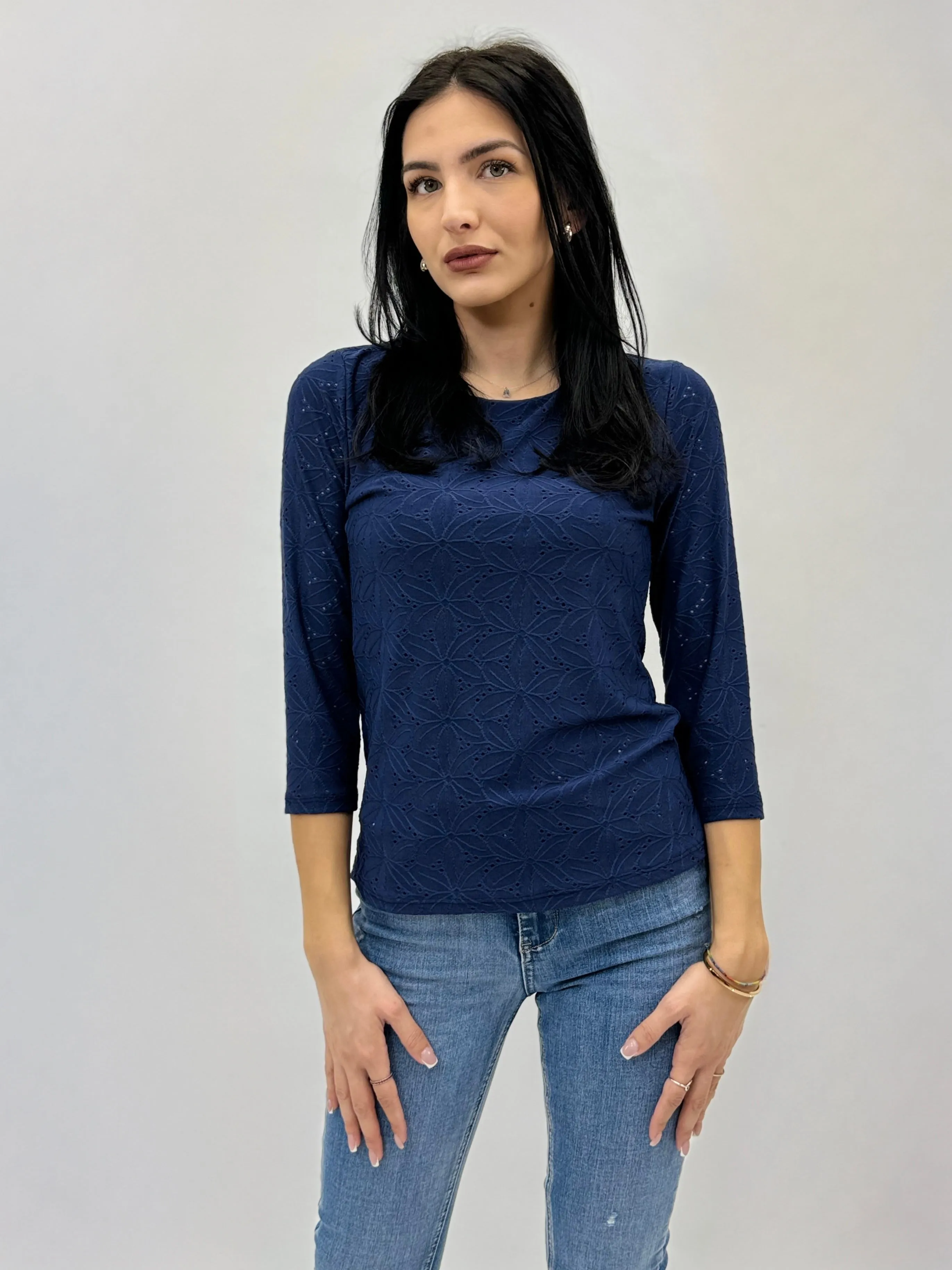 Maglia basic elasticizzato