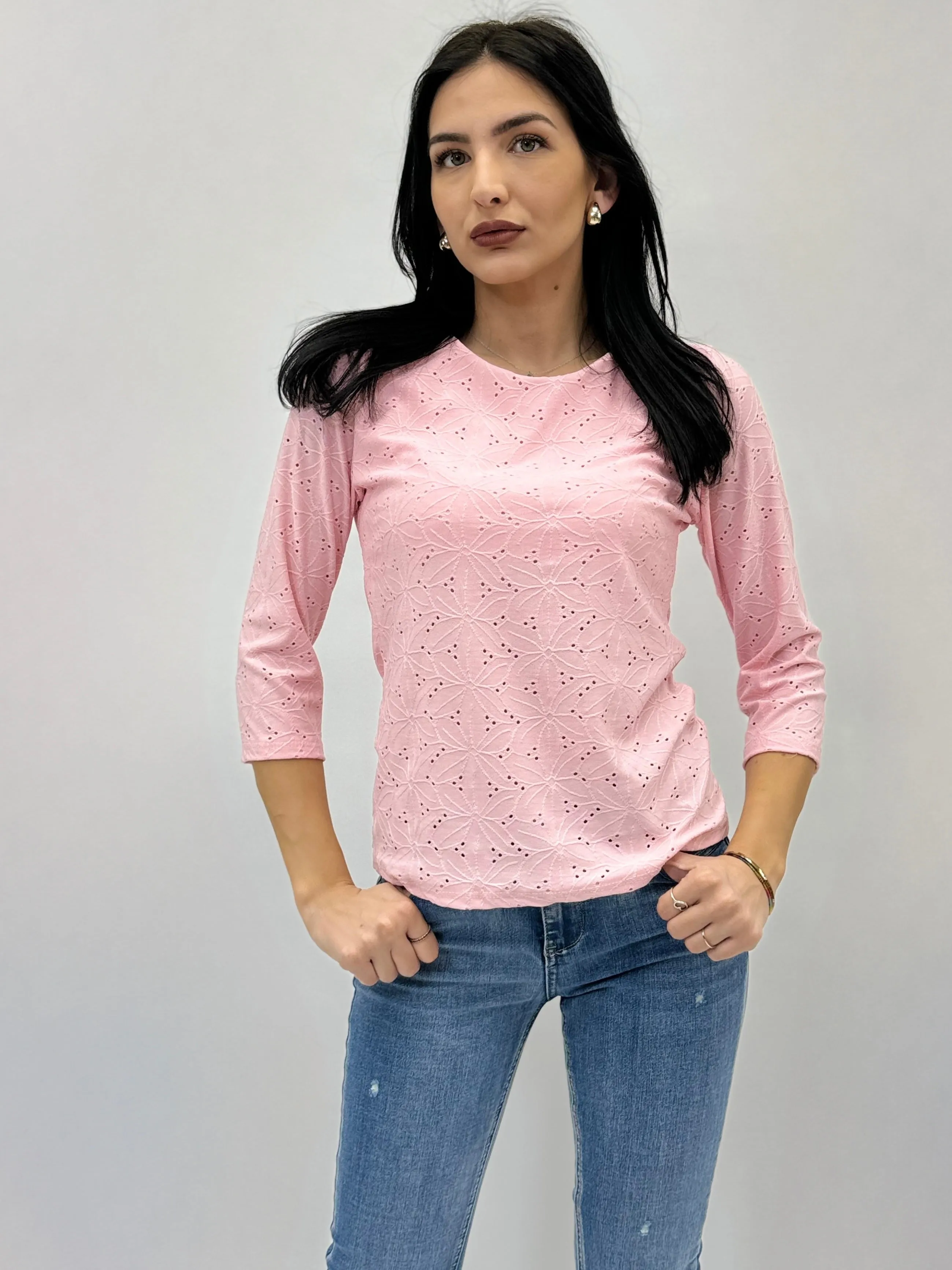 Maglia basic elasticizzato