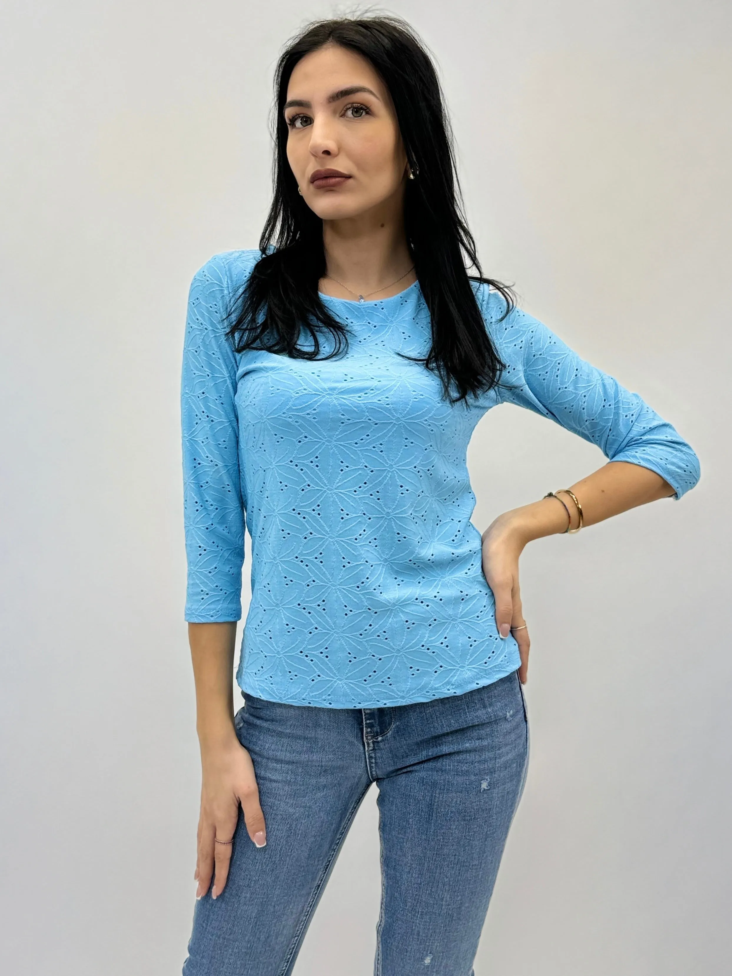 Maglia basic elasticizzato