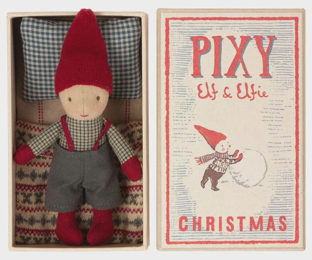 Maileg - Pixy Elf in Matchbox