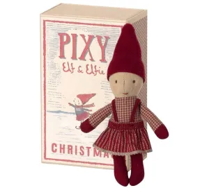 Maileg - Pixy Elfie in Matchbox