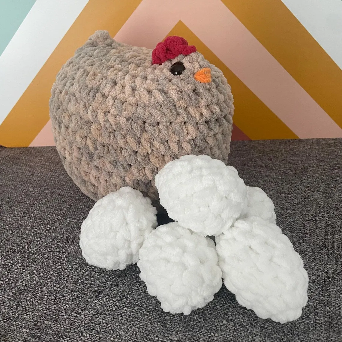 Mama Chicken Plushie