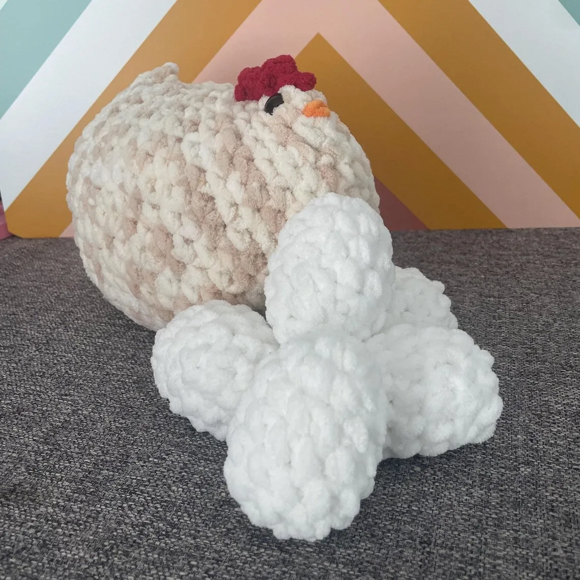 Mama Chicken Plushie