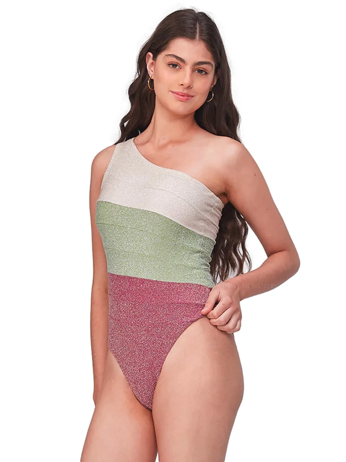Maria Multicolor Shiny One Piece ::RET