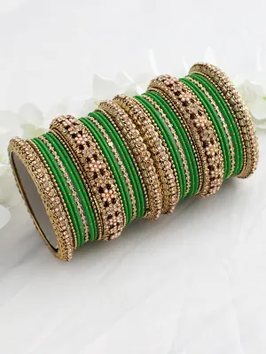 Mauli Bangle Set (Golden)